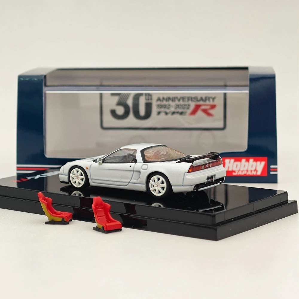 1:64 Hobby Japan Honda NSX-R (NA2) With Genuine Seats Display Models Car White Diecast Models Car Limited Collection 6 1:64 Hobby Japan Honda NSX-R (NA2) With Genuine Seats Display Models Car White Diecast Models Car Limited Collection - Image 6