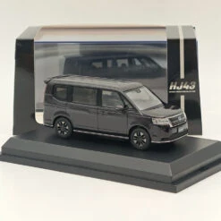 Hobby Japan 1/43 Honda STEP WGN E:HEV SPADA Twilight Mist Black (P) HJ432004P Diecast Model Car Limited Collection -Horizone 61dad3551f4260c4a4db80b2413ce7df