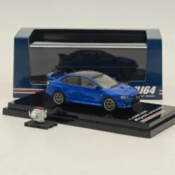 Hobby Japan 1/64 Mitsubishi Lancer Evolution X Final Edition Blue HJ642053CBL -Horizone 62f23ad24ed74fb9313a75dcf9223119