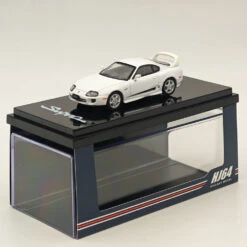 Hobby Japan 1/64 Toyota SUPRA RZ JZA80 GENUINE CUSTOMIZED VER With ActiveSpoiler White HJ643042W Diecast Models Car Collection -Horizone 6c695aa05f3b265f86398d0f595a54ff