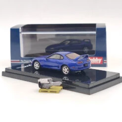 Hobby Japan 1/64 TOYOTA Supra RZ A80 With Engine Display Model HJ641042ABL Blue Limited Cast Iron Collection Toys Car Gift -Horizone 6dc3bdbb37d109aa96db5daeecbff8b7