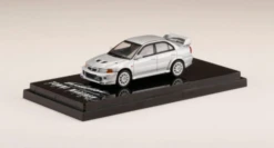 1/64 Hobby Japan Mitsubishi LANCER GSR EVOLUTION 6 (T.M.E) (CP9A) SATELLITE SILVER