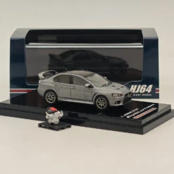 Hobby Japan 1/64 Mitsubishi Lancer Evolution X Final Edition Gray HJ642053CGM -Horizone 74e4e204ed989d30963456c54a9ea9e1
