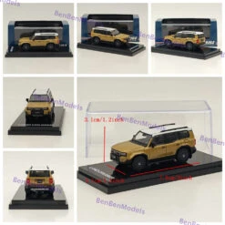 1/64 Hobby Japan Toyota Land Cruiser 250 (LHD) Diecast Model Car Limited -Horizone 766c952934bb414ddf8b0b0e462e1e98
