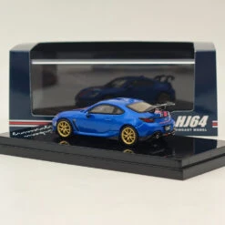 Hobby Japan 1:64 SUBARU BRZ STI Peaformance WR Blue Pearl With Stripe HJ642047DSBL Diecast Models Car Collection -Horizone 78c234a8140c5897e571fc078dee71e6