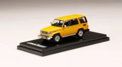 1/64 Hobby Japan Toyota LAND CRUISER 70 ZX 4DOOR 1994 Yellow