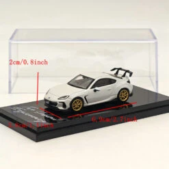 Hobby Japan 1:64 SUBARU BRZ STI Performance Crystal White Pearl With Stripe HJ642047SW Diecast Models Car Collection -Horizone 85efbca556171df7323af430471ff34f