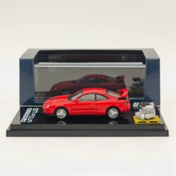 1/64 Hobby Japan Toyota CELICA GT-FOUR WRC Edition (ST205) W/ Engine HJ641064AR Red Diecast Models Car Collection Auto Toys Gift