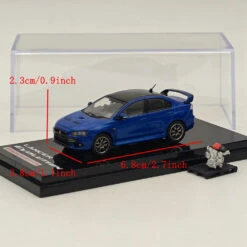 Hobby Japan 1/64 Mitsubishi Lancer Evolution X Final Edition Blue HJ642053CBL -Horizone 87db357df164d6a5d43c222b5423b00c