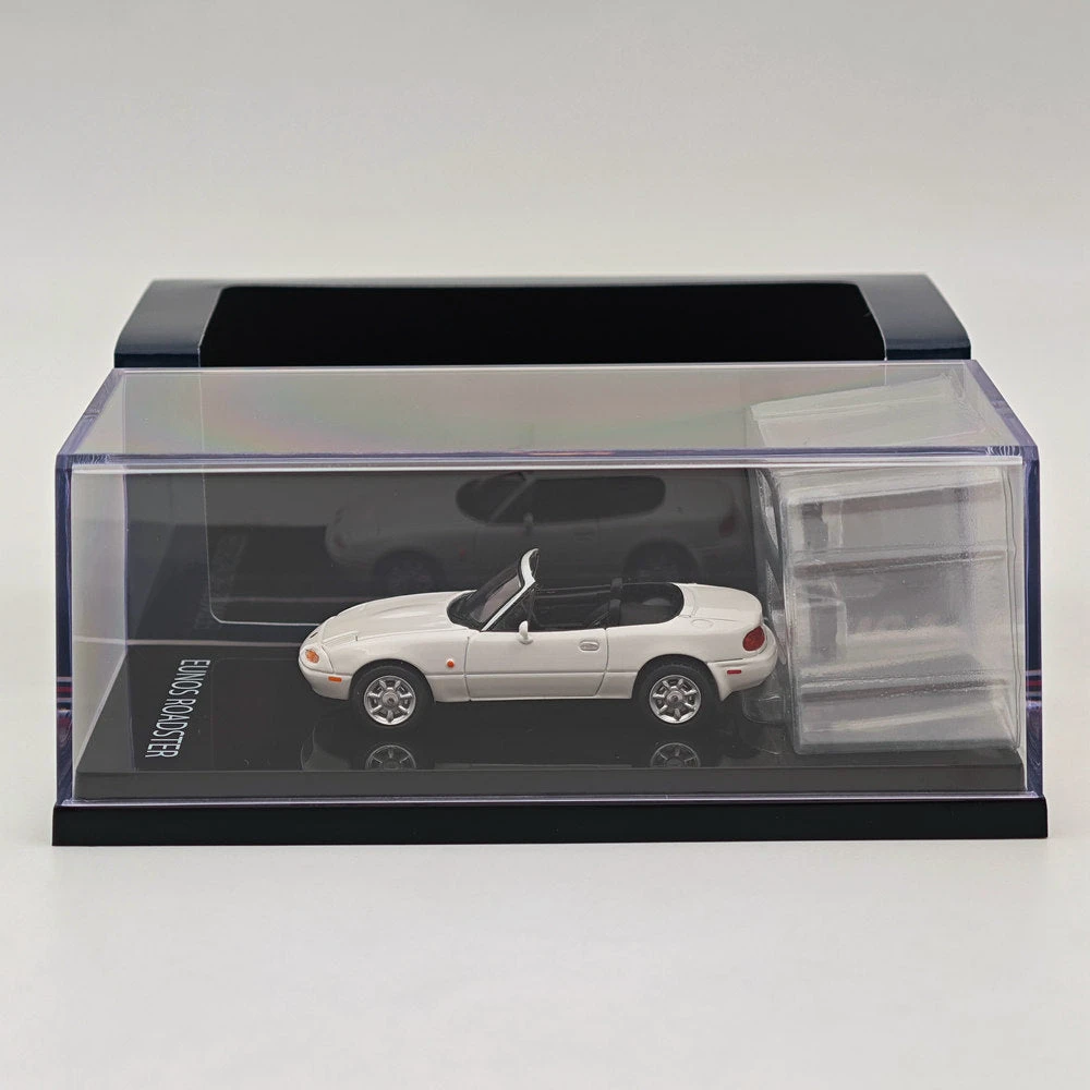 1/64 Hobby JAPAN Mazda EUNOS ROADSTER NA6CE WITH TONNEAU COVER White HJ642025AW Diecast Models Car Limited Collection Auto Toys Gift 7 1/64 Hobby JAPAN Mazda EUNOS ROADSTER NA6CE WITH TONNEAU COVER White HJ642025AW Diecast Models Car Limited Collection Auto Toys Gift - Image 7