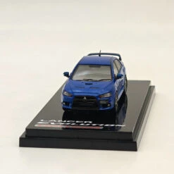 Hobby Japan 1/64 Mitsubishi Lancer Evolution X Final Edition W/Engine Display Model Lightning Blue Mica HJ642053ABL Diecast Model Car Limited Collection -Horizone 8b8282f3288de824cd9613c2b47cd1a6