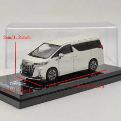 1/64 Hobby Japan Toyota ALPHARD (H30W) Customized Ver. White HJ642012AW Diecast Toys Car Gift -Horizone 90c8b38b2658eaf0c8e4527e6c8bdbe2