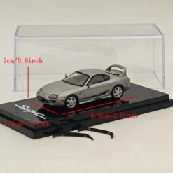 Hobby Japan 1/64 Toyota SUPRA RZ JZA80 GENUINE CUSTOMIZED VER With ActiveSpoiler HJ643042S Diecast Models Car Collection -Horizone 9178e0c1d33608cd152fcfcd24981d24