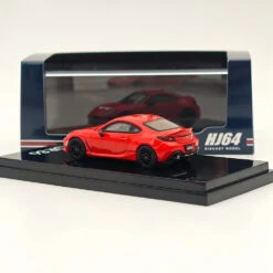 Hobby Japan 1:64 Toyota GR86 RZ With Genuine Optional Rear Spoiler Spark Red HJ644048R Diecast Models Car Collection -Horizone 9de1c914b58e79cf0323c53d7c9504f6