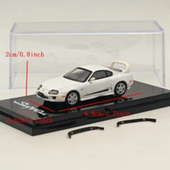 Hobby Japan 1/64 Toyota SUPRA RZ JZA80 GENUINE CUSTOMIZED VER With ActiveSpoiler White HJ643042W Diecast Models Car Collection -Horizone 9ec5e05cbb52ca9ed66163d8622111d7