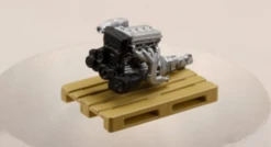 1/64 Hobby Japan Toyota SPRINTER TRUENO GT APEX (AE86) D OPEN HEADLIGHTS / WITH 4A-GE DISPLAY MODEL -Horizone C 3 55609.1628579867