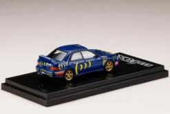 Hobby Japan 1:64 Subaru Impreza WRX (GC8) STi Version Ⅱ Sports Blue -Horizone HJ641013DSBL Rear