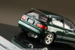 Hobby Japan 1:64 Honda Civic (EG6) SiR-S With Engine Display In Rosanne Green Pearl -Horizone HJ641017SG 02