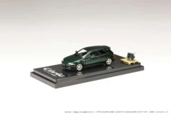 Hobby Japan 1:64 Honda Civic (EG6) SiR-S With Engine Display In Rosanne Green Pearl