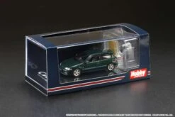 Hobby Japan 1:64 Honda Civic (EG6) SiR-S With Engine Display In Rosanne Green Pearl -Horizone HJ641017SG PKG