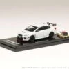Hobby Japan 1:64 Subaru WRX STI RA-R Full-Option / With Engine Display Model In Crystal White Pearl