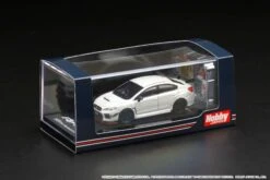 Hobby Japan 1:64 Subaru WRX STI RA-R Full-Option / With Engine Display Model In Crystal White Pearl 9 Hobby Japan 1:64 Subaru WRX STI RA-R Full-Option / With Engine Display Model In Crystal White Pearl -Horizone HJ641040W PKG