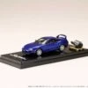 Hobby Japan 1:64 Toyota Supra RZ (A80) In Blue Mica Metallic With Engine Display Model
