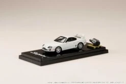 Hobby Japan 1:64 Toyota Supra RZ (A80) In Super White II With Engine Display Model