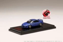Hobby Japan 1:64 Toyota MR2 (SW20) GT-S Customized Version In Purplish Blue Mica Metallic