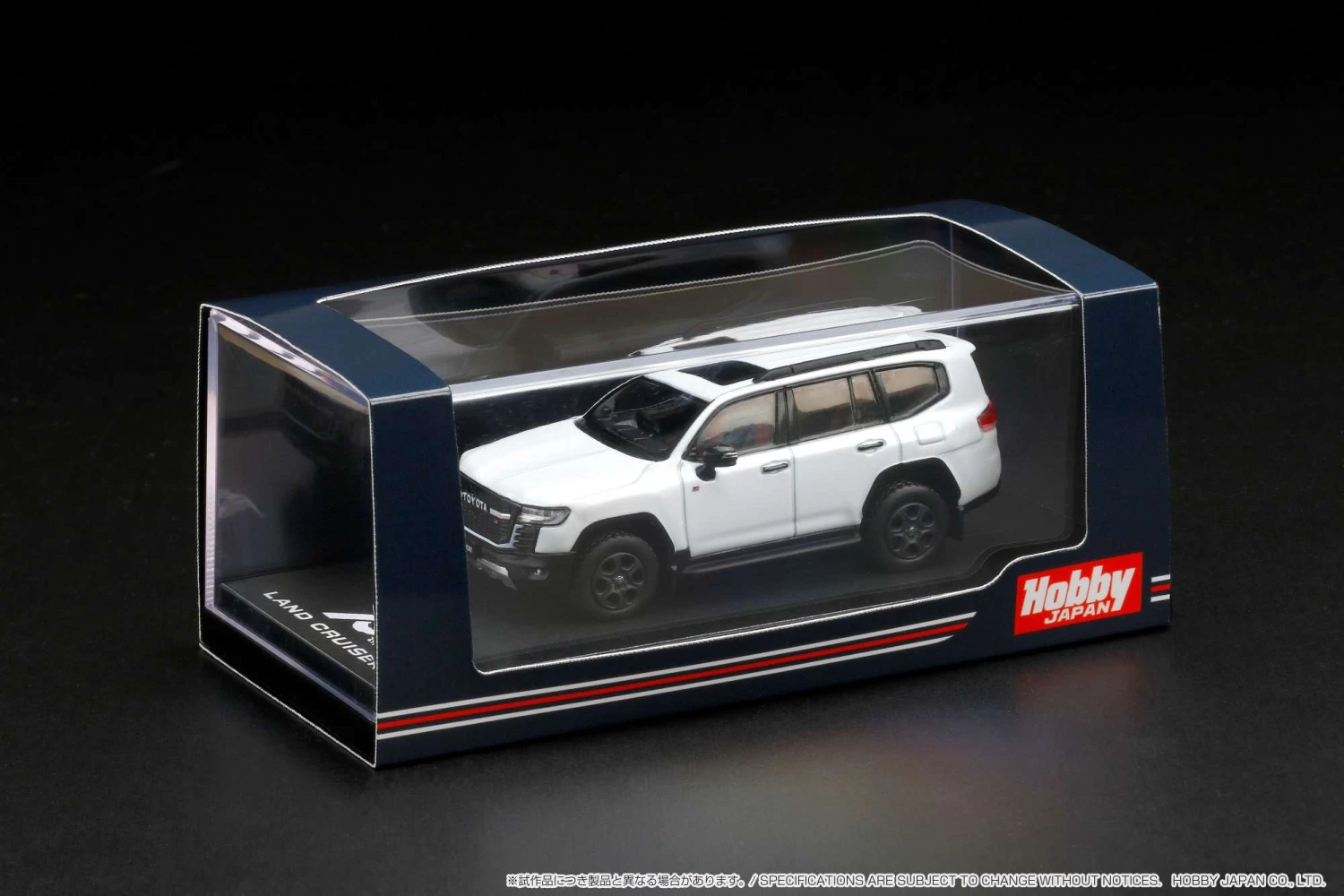 Hobby Japan 1:64 Toyota Land Cruiser (JA300W) GR Sport In Pearl White 3 Hobby Japan 1:64 Toyota Land Cruiser (JA300W) GR Sport In Pearl White - Image 3