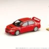 Hobby Japan 1:64 Mitsubishi Lancer GSR EVO 7 In Palmer Red With Engine Display