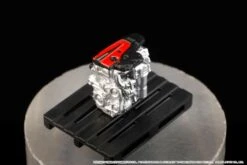 Hobby Japan 1:64 Honda Civic Type-R (FL5) With Engine Display Model In Crystal Black Pearl -Horizone HJ641063 Engine c3352093 c886 40af 981d e2270f332baf