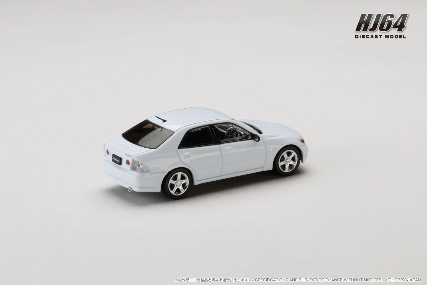 *PREORDER* Hobby Japan 1:64 Toyota ALTEZZA RS200 (E10) 1998 In Super White II 2 *PREORDER* Hobby Japan 1:64 Toyota ALTEZZA RS200 (E10) 1998 In Super White II - Image 2