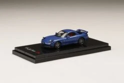 Hobby Japan 1:64 Mazda RX-7 (FD3S) Spirit-R Type In Innocent Blue Mica With Engine Display Model