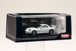 Hobby Japan 1:64 Mazda RX-7 (FD3S) Spirit-R Type In Pure White With Engine Display Model 8 Hobby Japan 1:64 Mazda RX-7 (FD3S) Spirit-R Type In Pure White With Engine Display Model -Horizone HJ642007DW 2