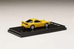 Hobby Japan 1:64 Mazda RX-7 (FD3S) Type RS In Sunburst Yellow With Engine Display Model -Horizone HJ642007FY R