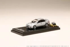 Hobby Japan 1:64 Subaru Impreza WRX (GC8) 1992 With Engine Display In Silver Metallic