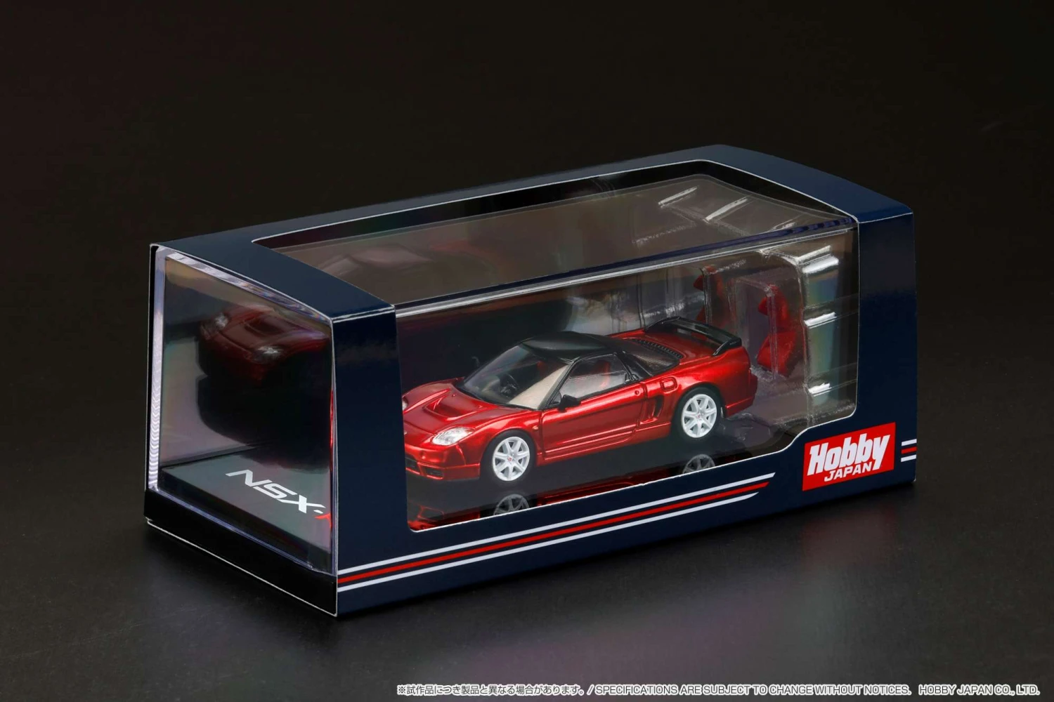 Hobby Japan 1:64 Honda NSX-R (NA2) With Genuine Seats Display Model In Pearl Red 3 Hobby Japan 1:64 Honda NSX-R (NA2) With Genuine Seats Display Model In Pearl Red - Image 3
