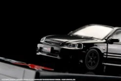 Hobby Japan 1:64 Honda Civic Type-R (EK9) Customized Version With Engine Display In Starlight Black Pearl -Horizone HJ642016EBK 01