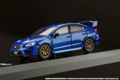 Hobby Japan 1:64 Subaru WRX STI EJ20 Final Edition With Engine Display Model In WR Blue Pearl 12 Hobby Japan 1:64 Subaru WRX STI EJ20 Final Edition With Engine Display Model In WR Blue Pearl -Horizone HJ642021FBL 03