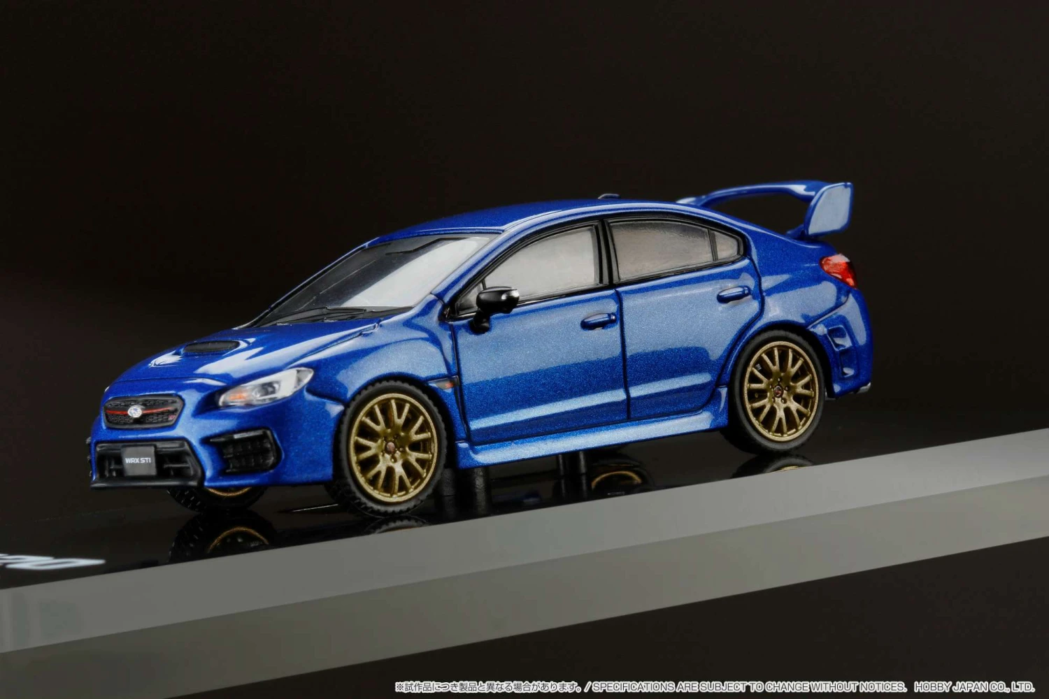 Hobby Japan 1:64 Subaru WRX STI EJ20 Final Edition With Engine Display Model In WR Blue Pearl 6 Hobby Japan 1:64 Subaru WRX STI EJ20 Final Edition With Engine Display Model In WR Blue Pearl - Image 6