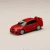 Hobby Japan 1:64 Mitsubishi Lancer GSR EVO V 1998 With Mud Flap In Palma Red