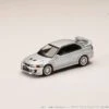 Hobby Japan 1:64 Mitsubishi Lancer GSR EVO V 1998 With Mud Flap In Satellite Silver