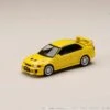 Hobby Japan 1:64 Mitsubishi Lancer GSR EVO V 1998 With Mud Flap In Dandelion Yellow