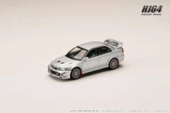 Hobby Japan 1:64 Mitsubishi Lancer GSR EVO VI 1999 With Mud Flap In Satellite Silver