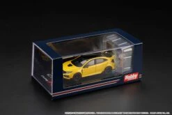 Hobby Japan 1:64 Honda Civic Type-R Limited Edition (FK8) 2020 With Engine Display Model In Sunlight Yellow II -Horizone HJ642055BY PKG