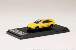 Hobby Japan 1:64 Honda CR-X SiR (EF8) J.D.M. Customized Style In Yellow