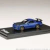 Hobby Japan 1:64 Mazda RX-7 Efini (FD3S) A-Spec With GT Wing In Innocent Blue Mica