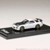 Hobby Japan 1:64 Mazda RX-7 Efini (FD3S) A-Spec With GT Wing In Pure White