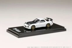 Hobby Japan 1:64 Mazda RX-7 Efini (FD3S) A-Spec With GT Wing In Pure White